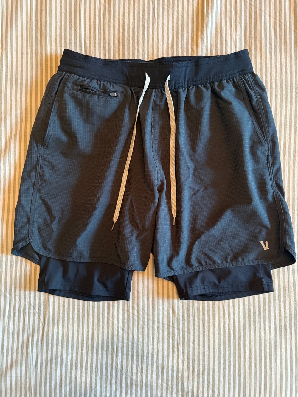 Vuori Men’s Stockton Shorts Black Size Medium
